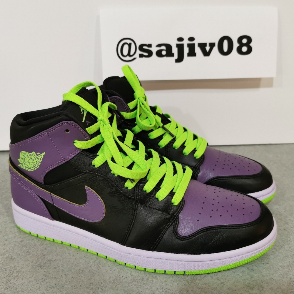 Jordan Mid Night Vision Joker